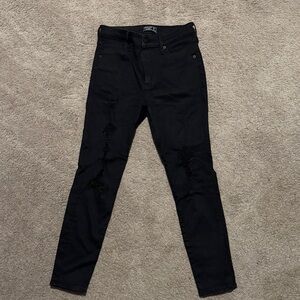 Abercrombie & Fitch Black Skinny Jeans